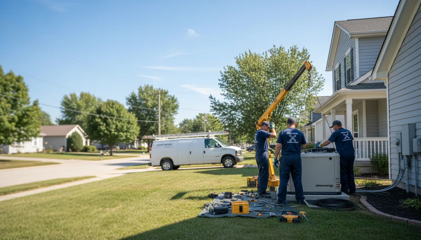 Generator Installation in Farmersville Station, NY near me